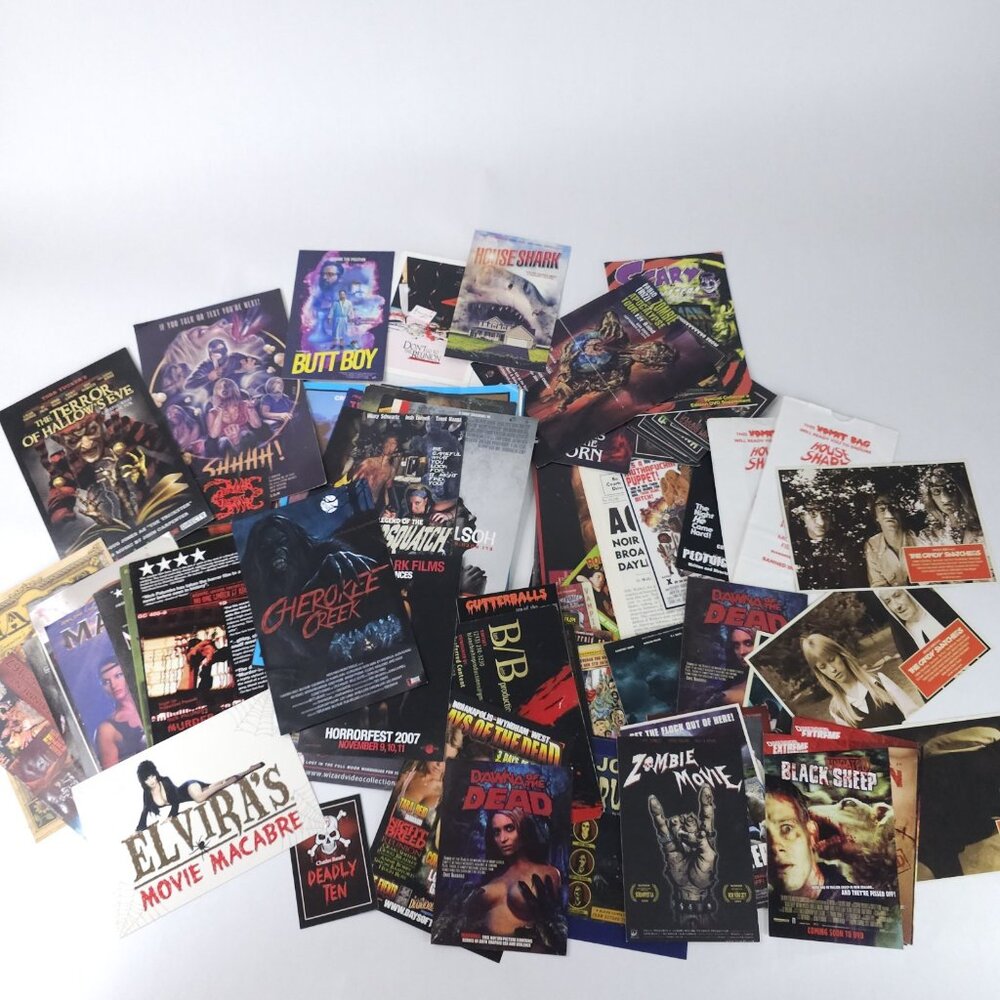 Horror Slasher Grindhouse Movie Advertisement Lobby Cards B Movie Gore Photos